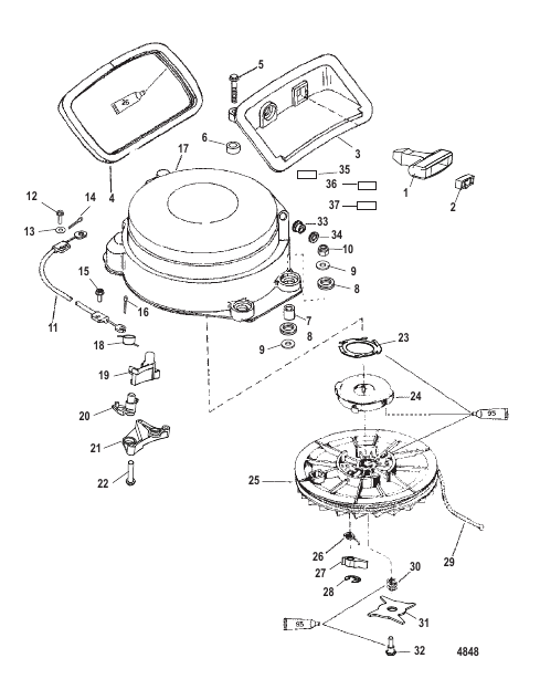 Starter Assembly (Manual)