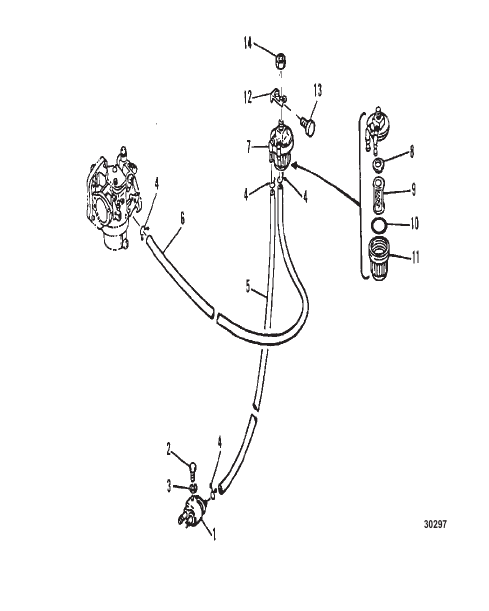 FUEL LINES AND FILTER