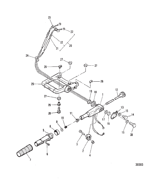 STEERING HANDLE