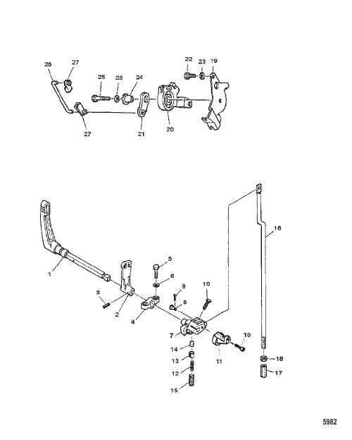 Throttle Control/Gear Shift Linkage