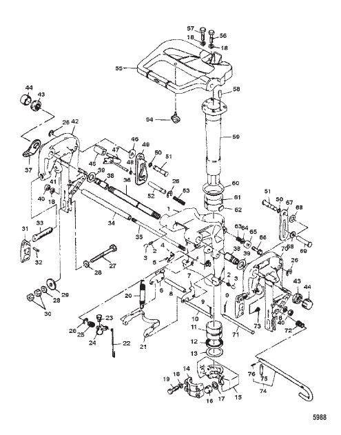 Clamp and Swivel Bracket/Reverse Lock