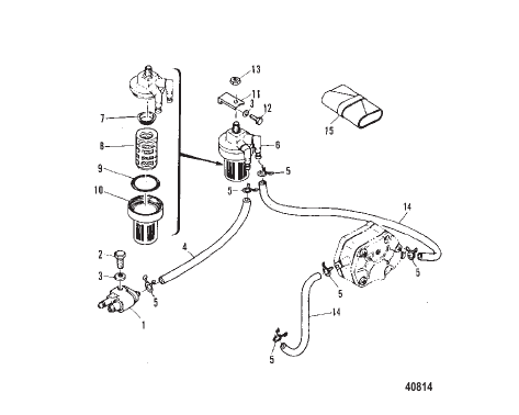 FUEL LINES AND FILTER