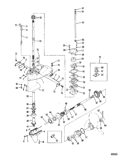 GEARHOUSING ASSEMBLY