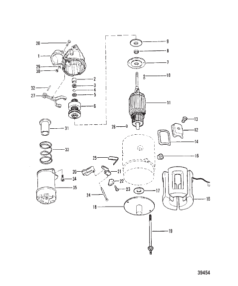 STARTER MOTOR ASSEMBLY