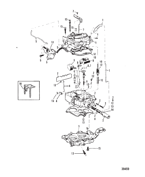 CARBURETOR (ROCHESTER) (180-190-3.7L/LX)