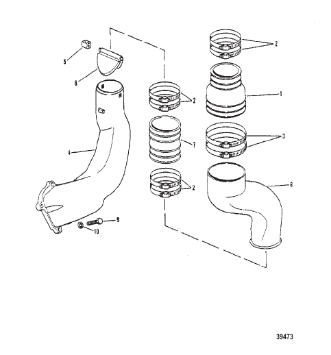 EXHAUST ELBOW