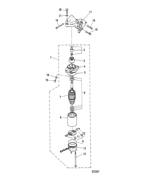 ELECTRIC START MOTOR