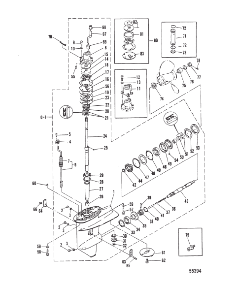 GEARHOUSING ASSEMBLY