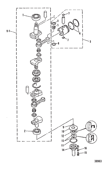 CRANKSHAFT AND PISTON