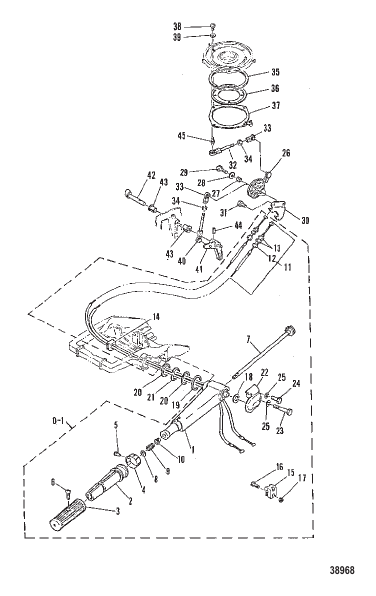 STEERING HANDLE AND THROTTLE CONTROL