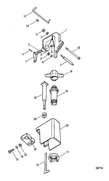 CLAMP AND SWIVEL BRACKET TM