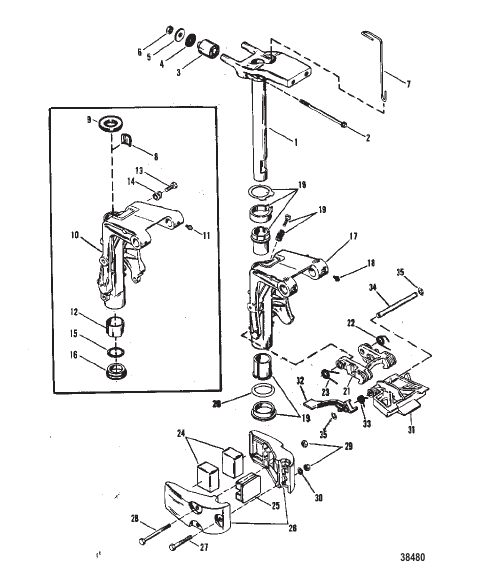SWIVEL BRACKET ASSEMBLY
