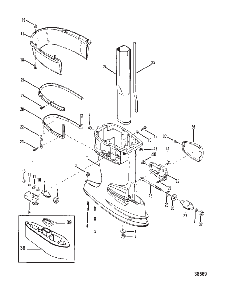 DRIVESHAFT HOUSING ASSEMBLY