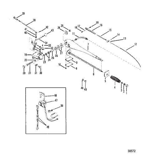 STEERING HANDLE ASSEMBLY