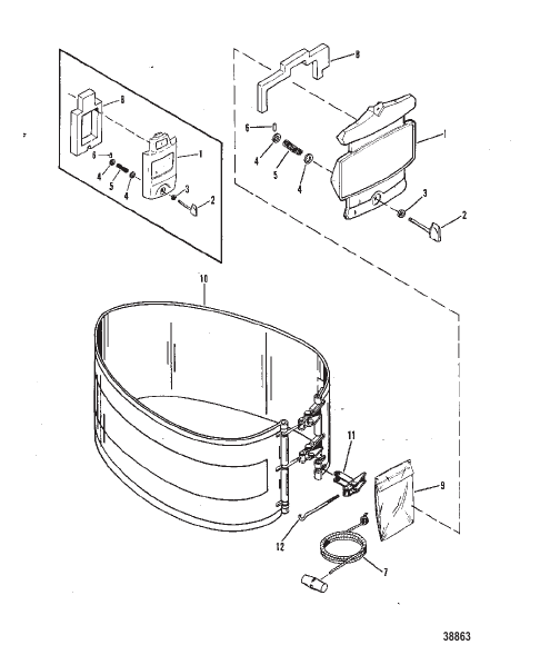 COWLING AND FRONT COVER