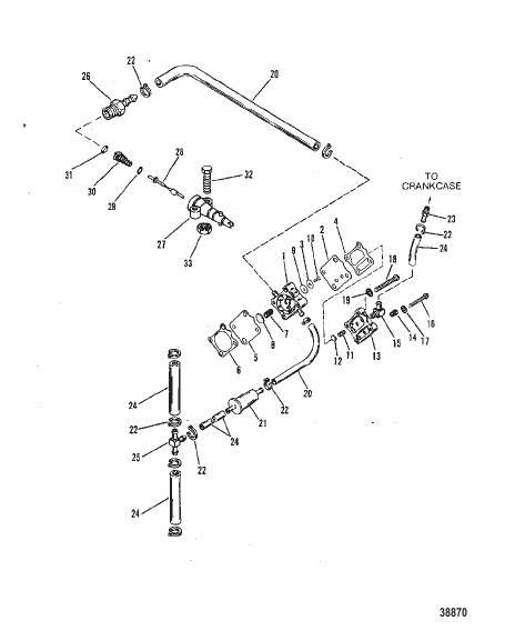 FUEL PUMP AND FUEL LINES (SQUARE FUEL PUMP)