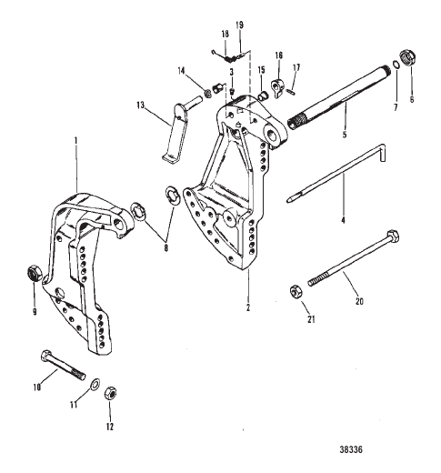 TRANSOM BRACKET