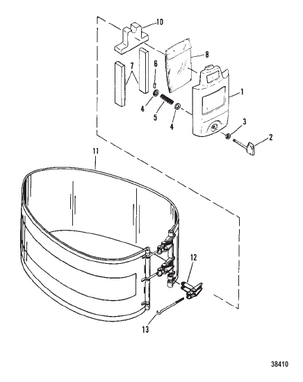 COWLING AND FRONT COVER (GRAY)