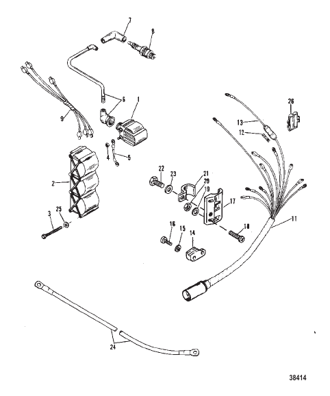 WIRING HARNESS AND IGNITION COIL