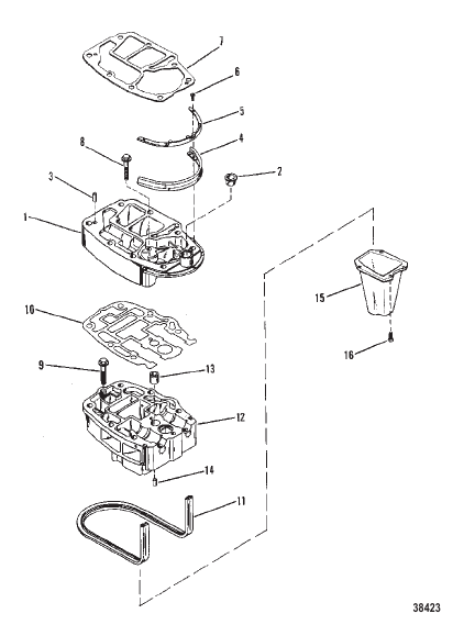EXHAUST EXTENSION PLATE