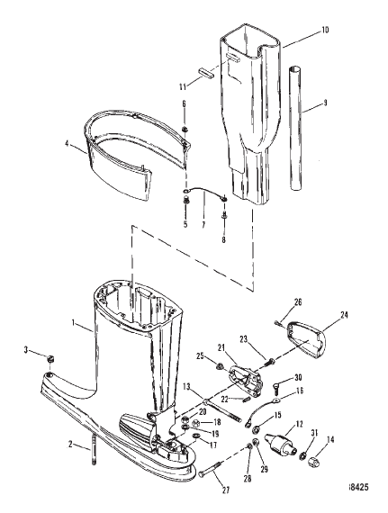 DRIVESHAFT HOUSING ASSEMBLY