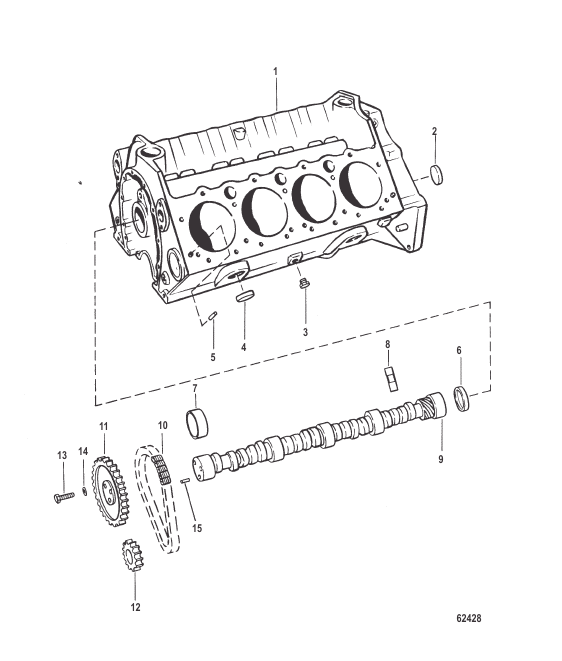 Cylinder Block and Camshaft
