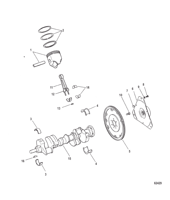 Crankshaft and Pistons