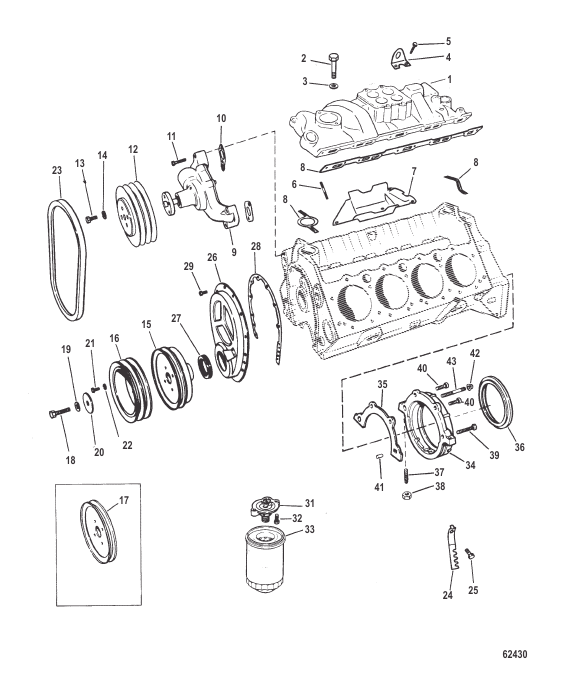 Intake Manifold and Front Cover