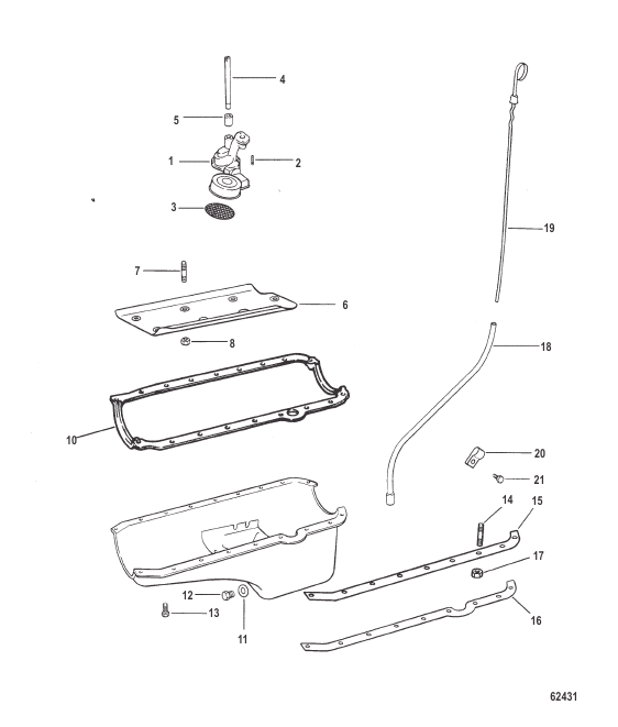 Oil Pan and Oil Pump