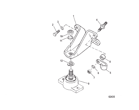 Engine Mount (STAMPED BRACKET)