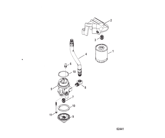 Oil Filter and Adapter (NEW DESIGN)