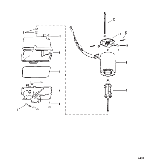 Hydraulic Pump Assembly (Electric Handle)