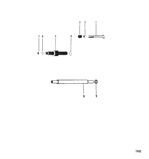 Mounting Hardware (Electric Handle)