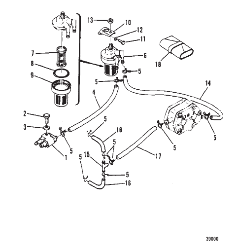 FUEL LINES AND FILTER