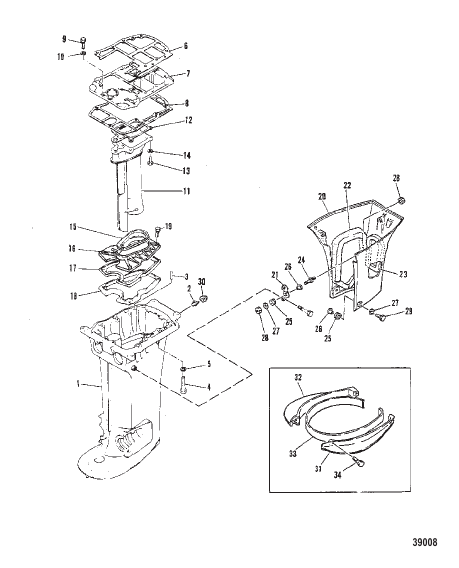 DRIVESHAFT HOUSING