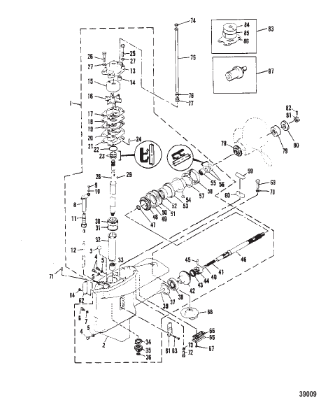 GEARHOUSING ASSEMBLY