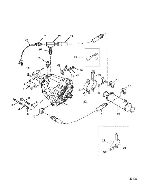 TRANSMISSION AND RELATED PARTS