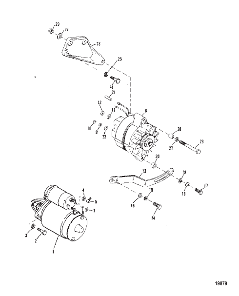 Starter and Alternator