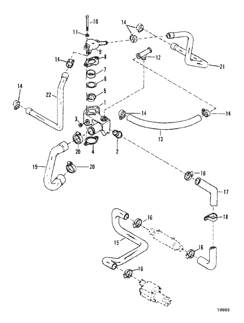 Thermostat Housing (Standard Cooling)(Design I)