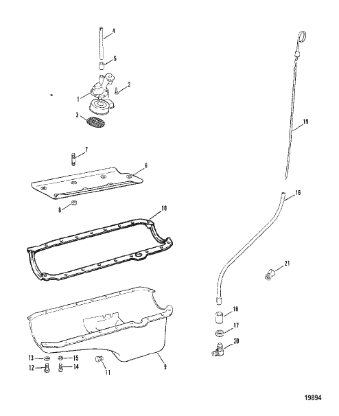 Oil Pan and Oil Pump