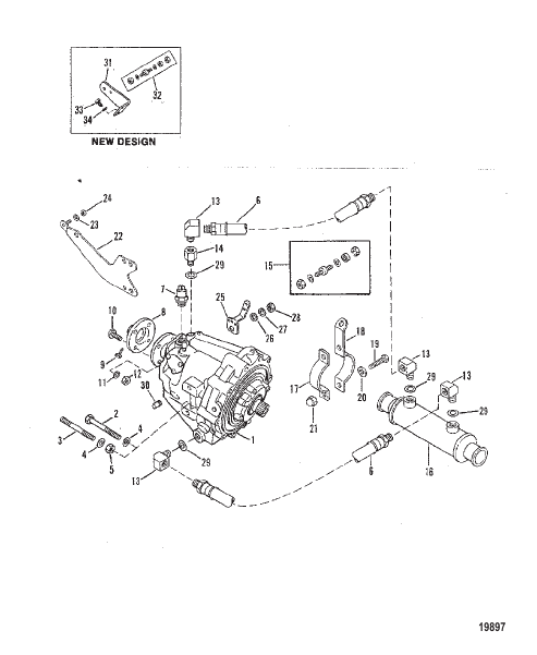 Transmission and Related Parts (In-Line)