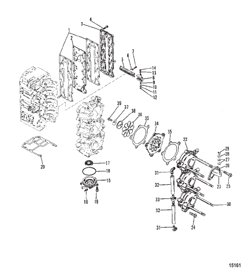 Induction Manifold and Reed Block