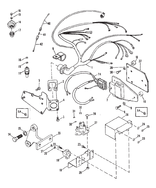 WIRING HARNESS ELECTRICAL AND IGNITION