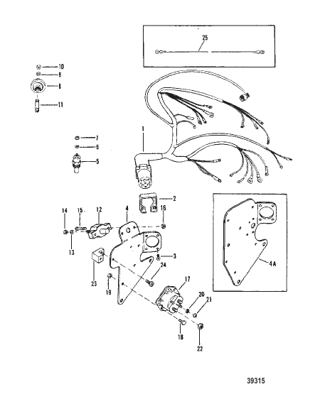 WIRING HARNESS AND ELECTRICAL COMPONENTS