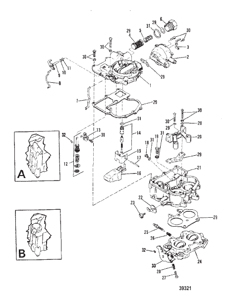 CARBURETOR (MERCARB)