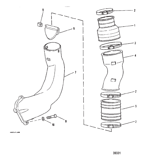EXHAUST SYSTEM (NEW DESIGN)
