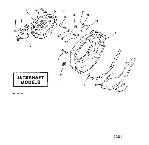 DRIVESHAFT EXTENSION COMPONENTS JACKSHAFT MODELS