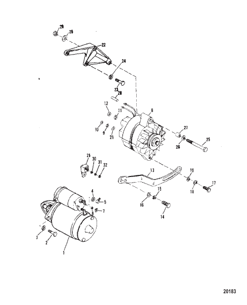 Starter and Alternator