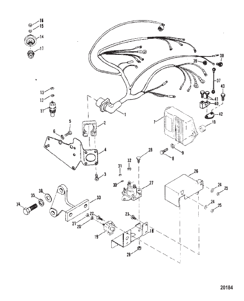Wiring Harness, Electrical and Ignition