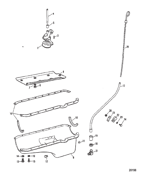Oil Pan and Oil Pump